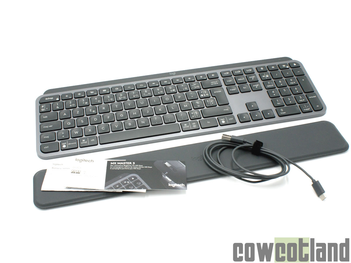 Image 40563, galerie Test set Logitech : clavier MX Keys Plus et souris MX Master 3